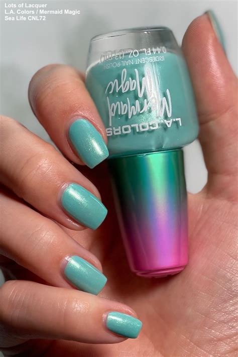 Stand Out from the Crowd with La Colors Mermaid Magic Swatches